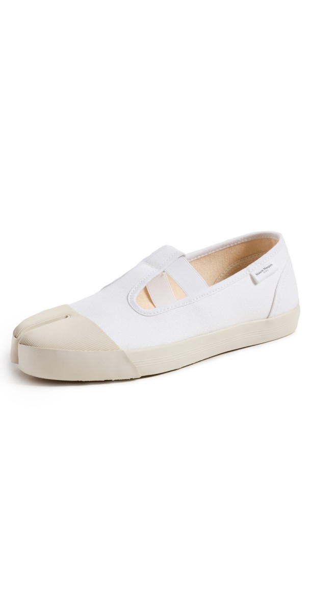 Maison Margiela On The Deck Tabi Mary Jane White