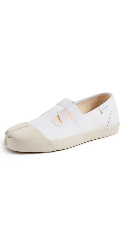 Maison Margiela On The Deck Tabi Mary Jane White