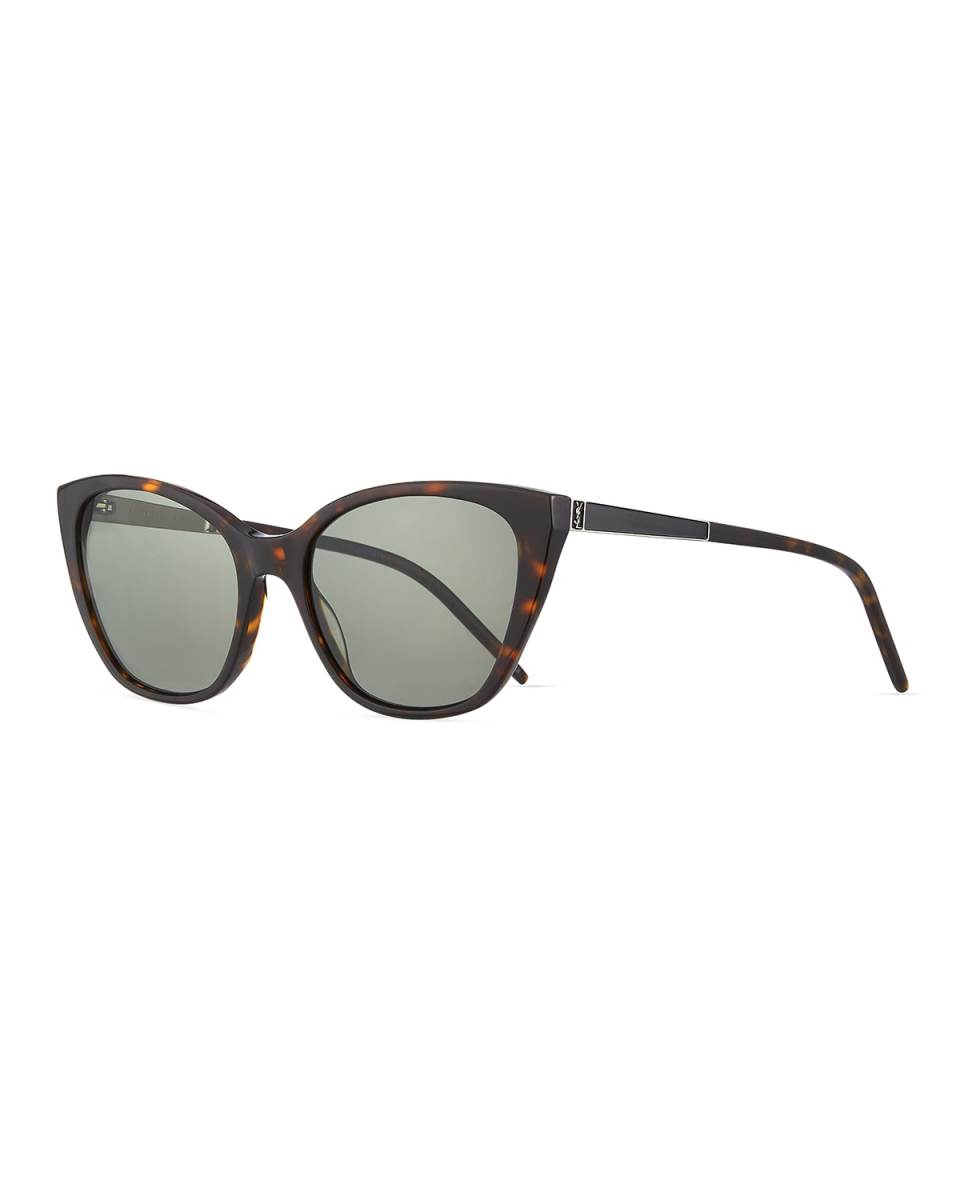 YSL Oversized Acetate Cat-Eye Sunglasses