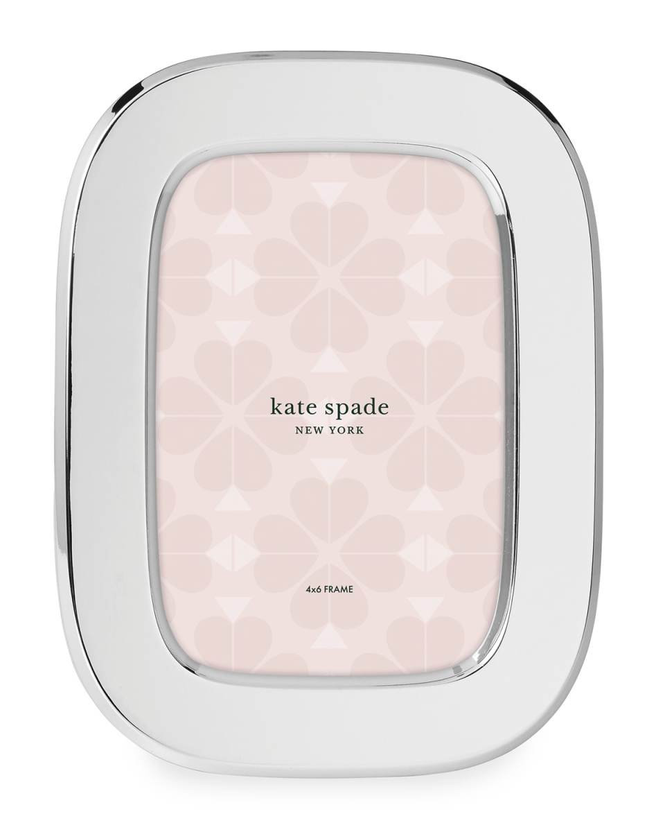 south street 4" x 6" silver oval picture frame