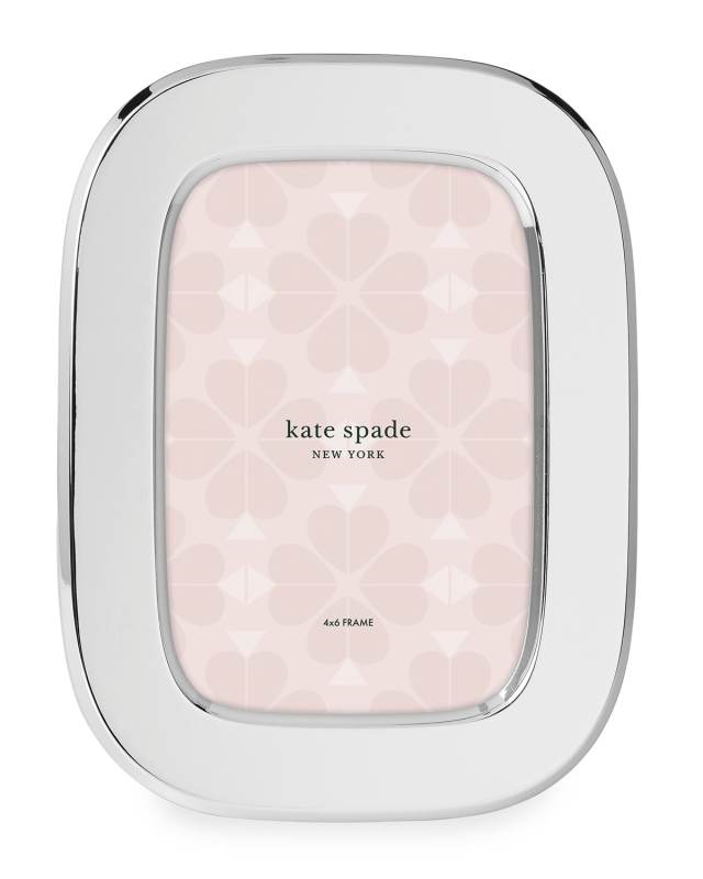 south street 4" x 6" silver oval picture frame