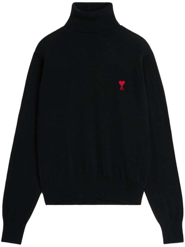 Ami de Coeur-embroidered sweater