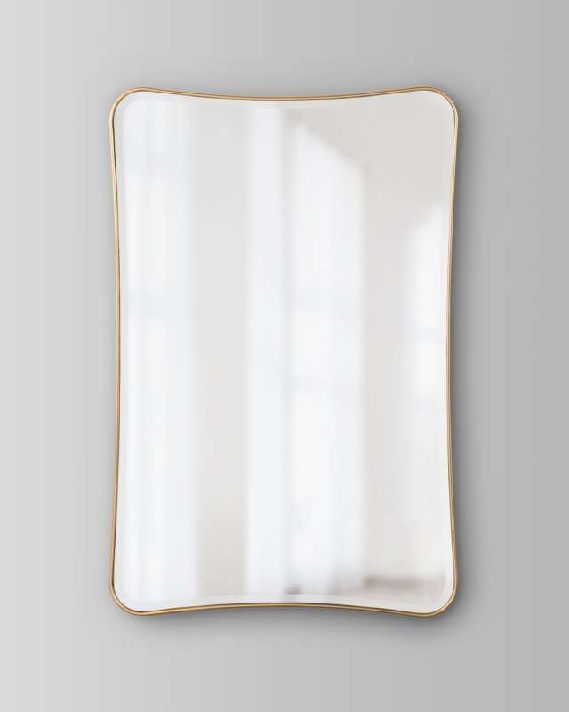 Moran Mirror in Gold