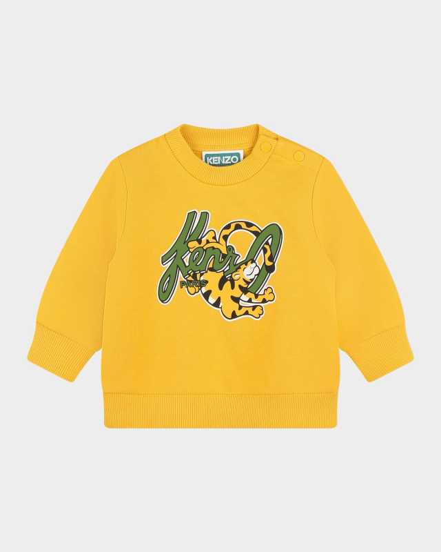 Boy's Animal & Logo-Print Sweatshirt, Size 12M-3