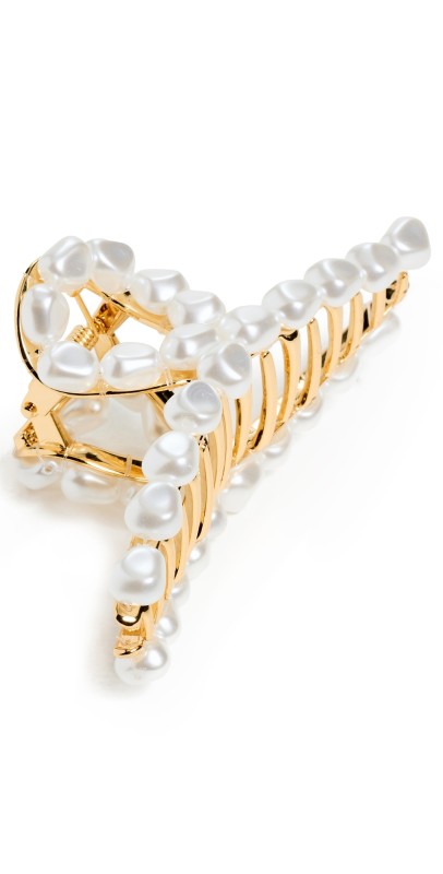 LELET NY Aria Pearl Claw Clip Pearl