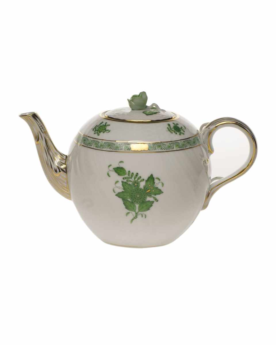 Chinese Bouquet Teapot