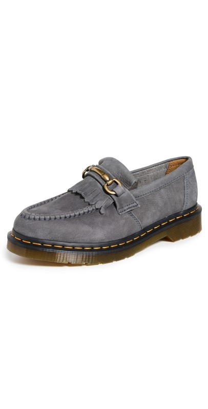 Dr. Martens Adrian Snaffle Loafers Washed Denim