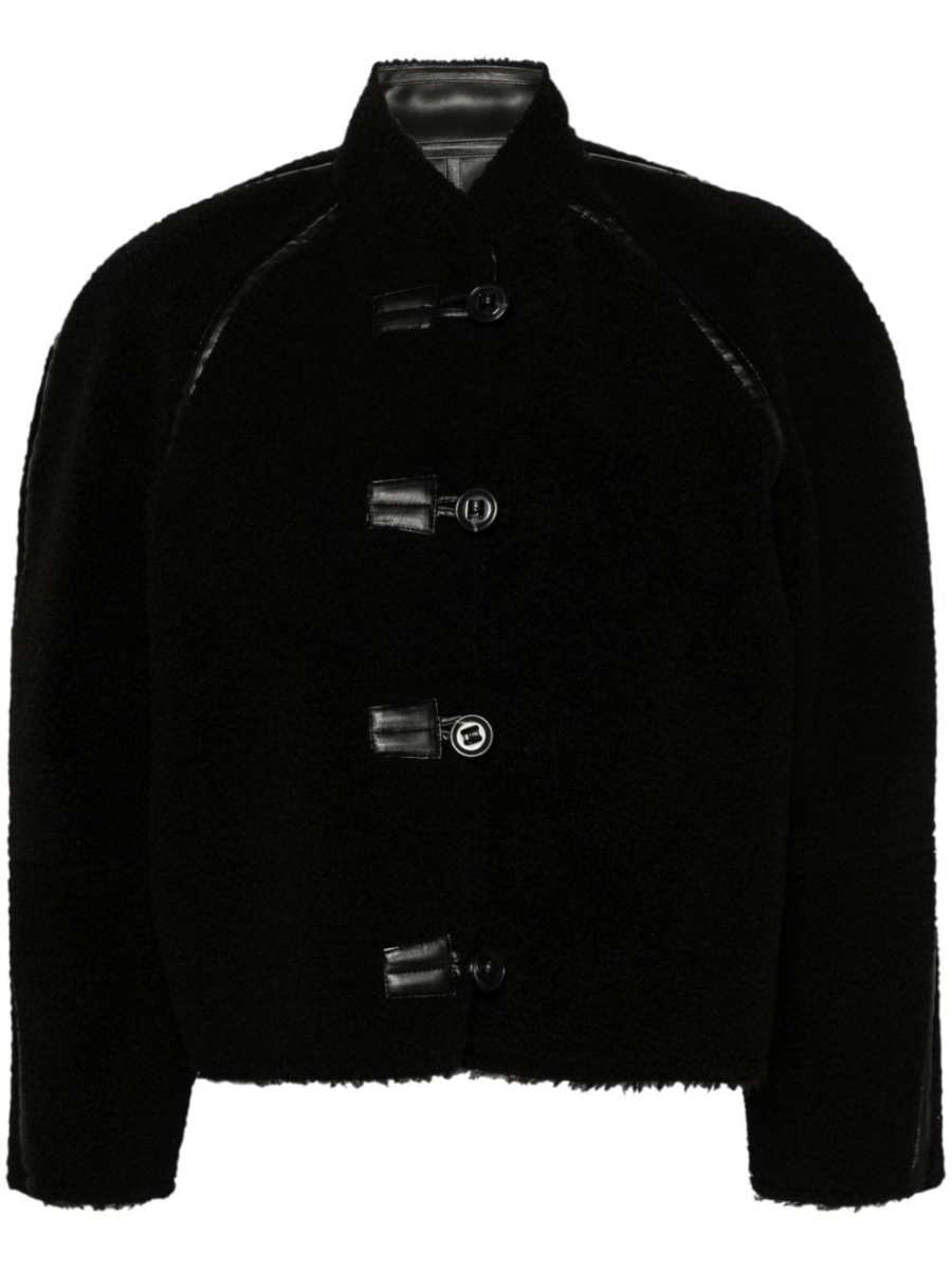 faux-shearling jacket