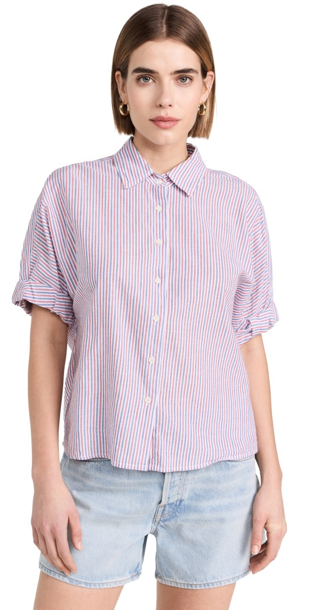 XIRENA Teddy Shirt Firework Stripe