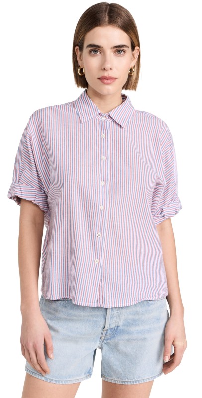 XIRENA Teddy Shirt Firework Stripe