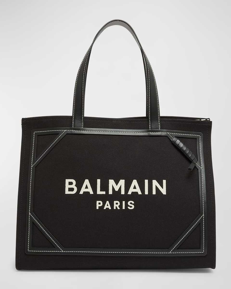 B Army Medium Shopper Tote Bag in Monogram Canvas