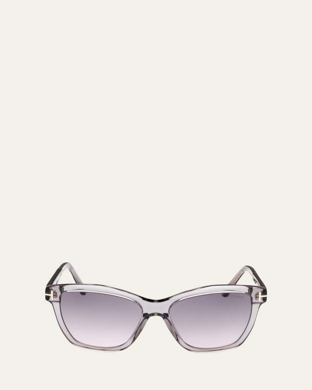 Lucia Gradient Acetate Cat-Eye Sunglasses