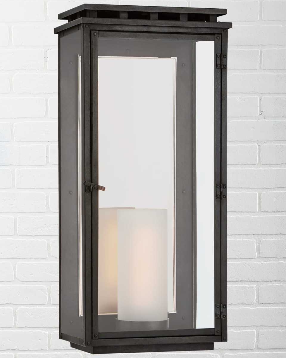 Cheshire Large 3/4 Wall Lantern By Chapman & Myers