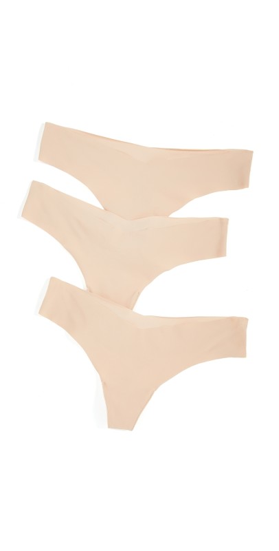 Commando Classic Thong 3-Pack Beige