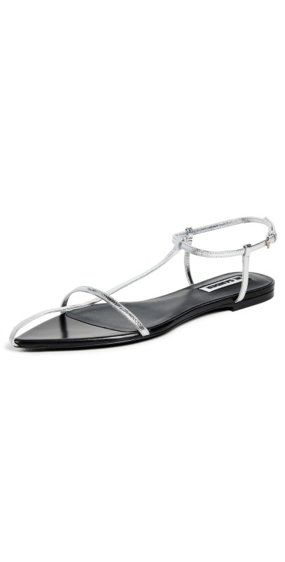 Jil Sander Sandals Silver Moon
