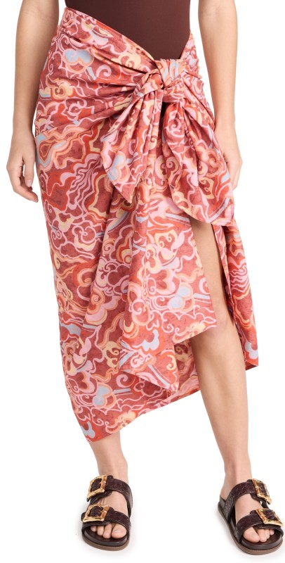 A. L.C. Serra Sarong Baked Clay Multi