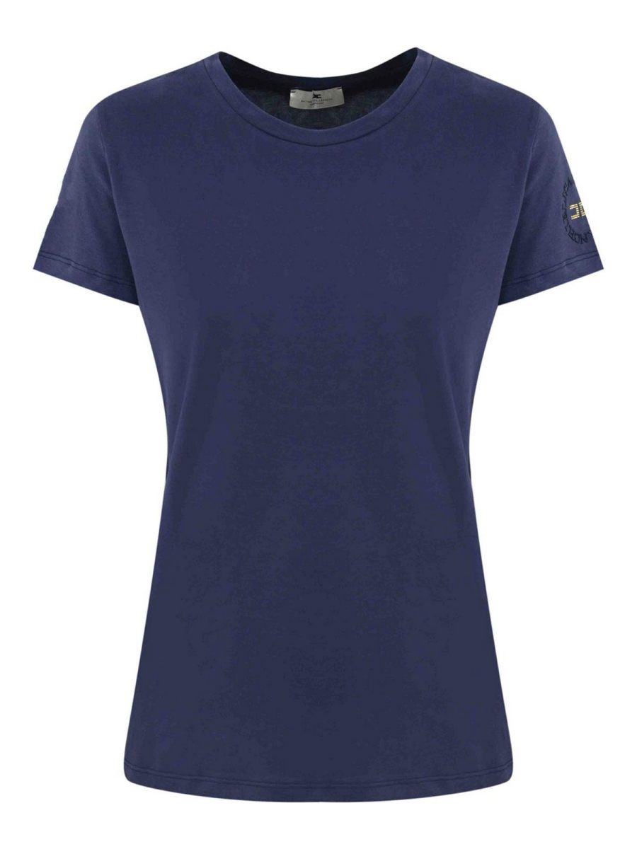 Elisabetta Franchi T-Shirt - Bleu