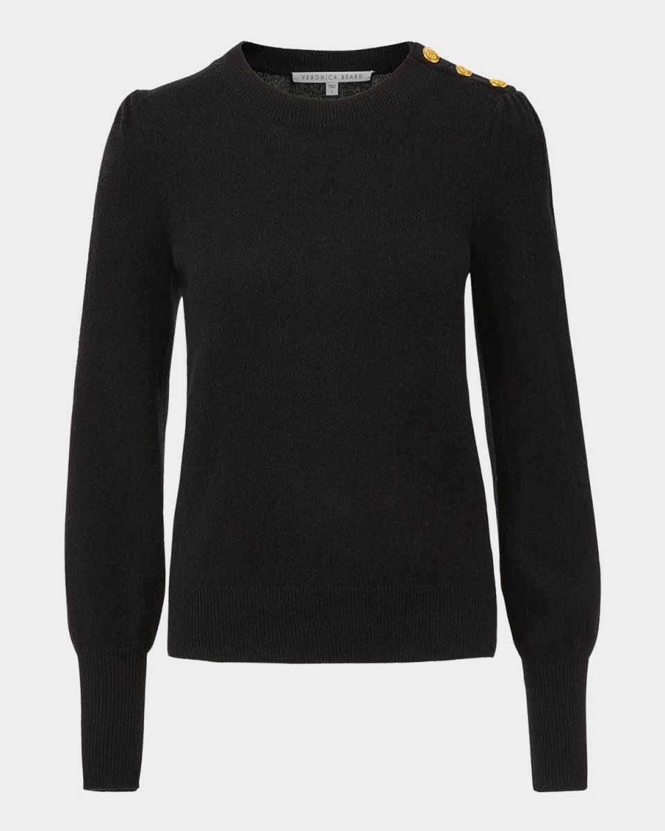Nelia Cashmere Crewneck Sweater