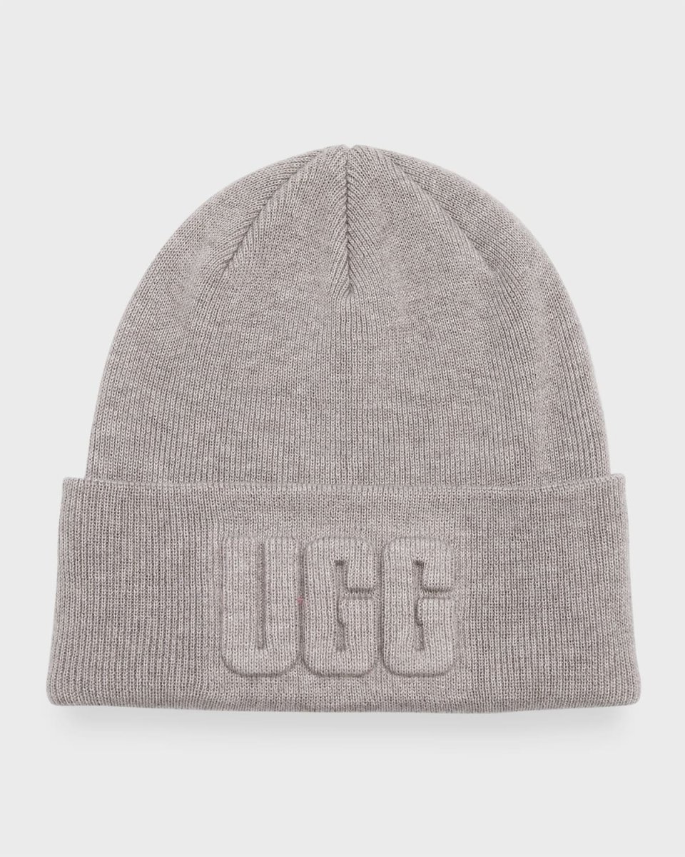 3D Graphic Logo Wool-Blend Beanie