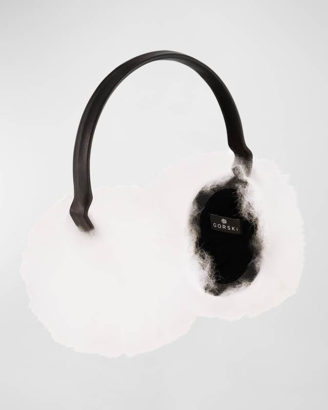 Cashmere Goat Earmuffs