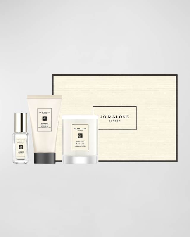 Wood Sage & Sea Salt Travel Essentials Set