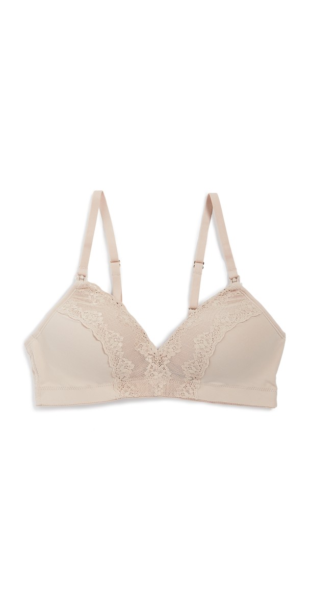Natori Bliss Perfection Wireless Contour Nursing Bra Cafe