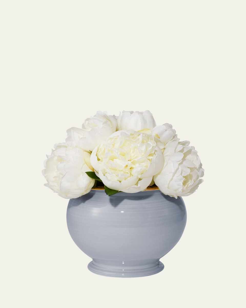 Siena Cachepot Planter, Blue Haze
