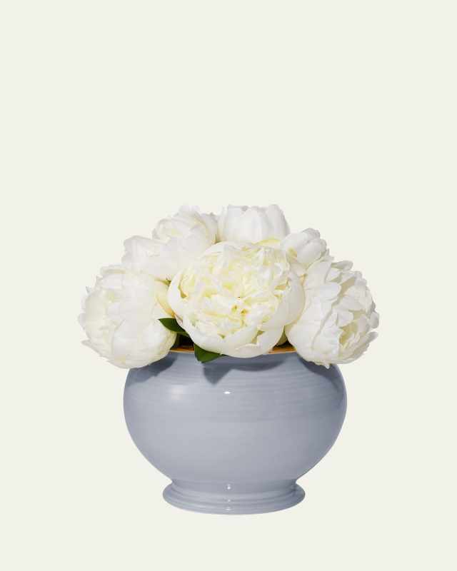 Siena Cachepot Planter, Blue Haze