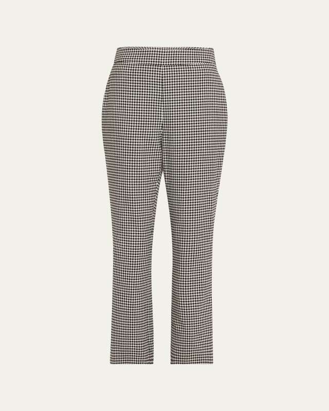 Claire Houndstooth Cigarette Pants