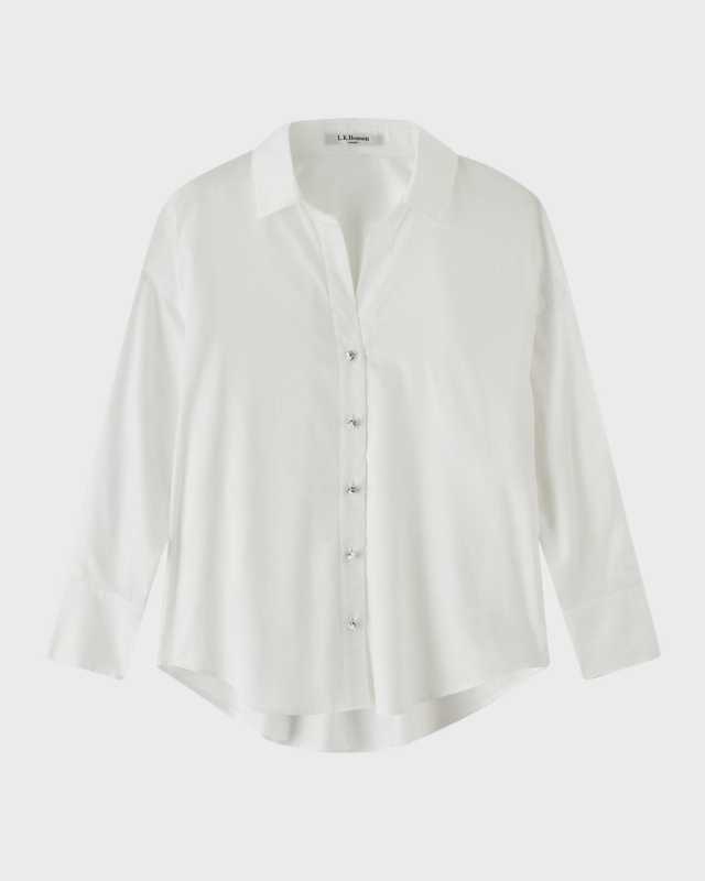 Beatrice Button-Down Cotton Shirt