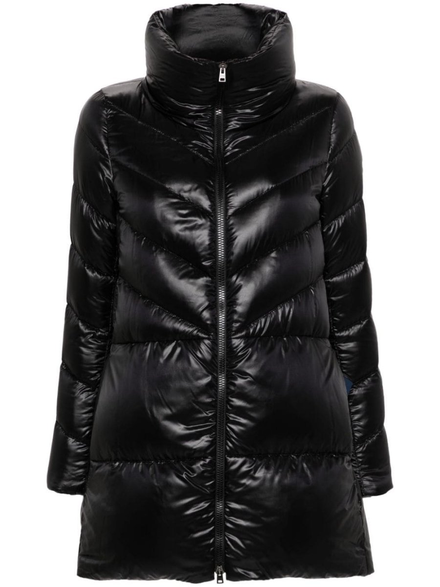 padded quilted coat