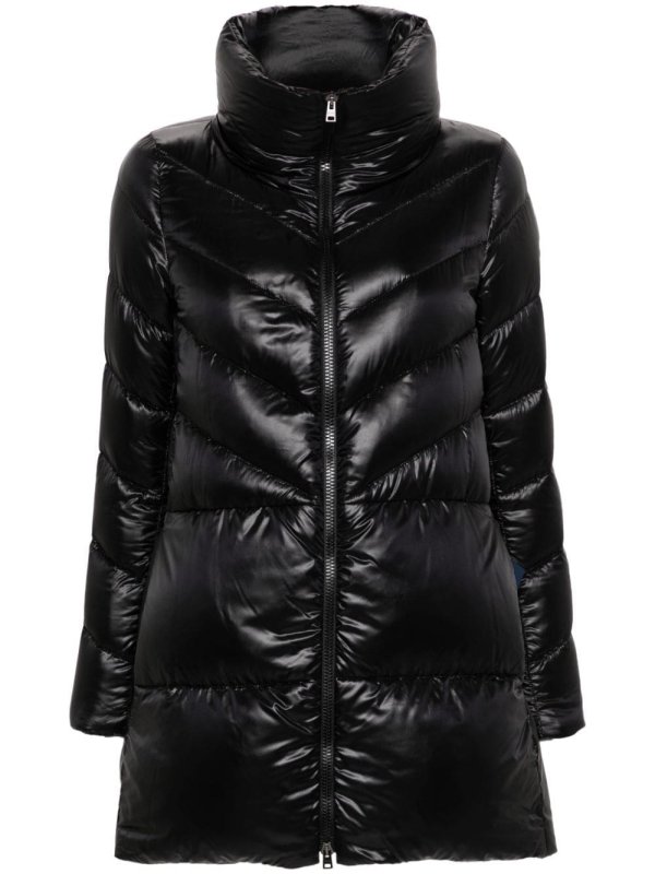 padded quilted coat