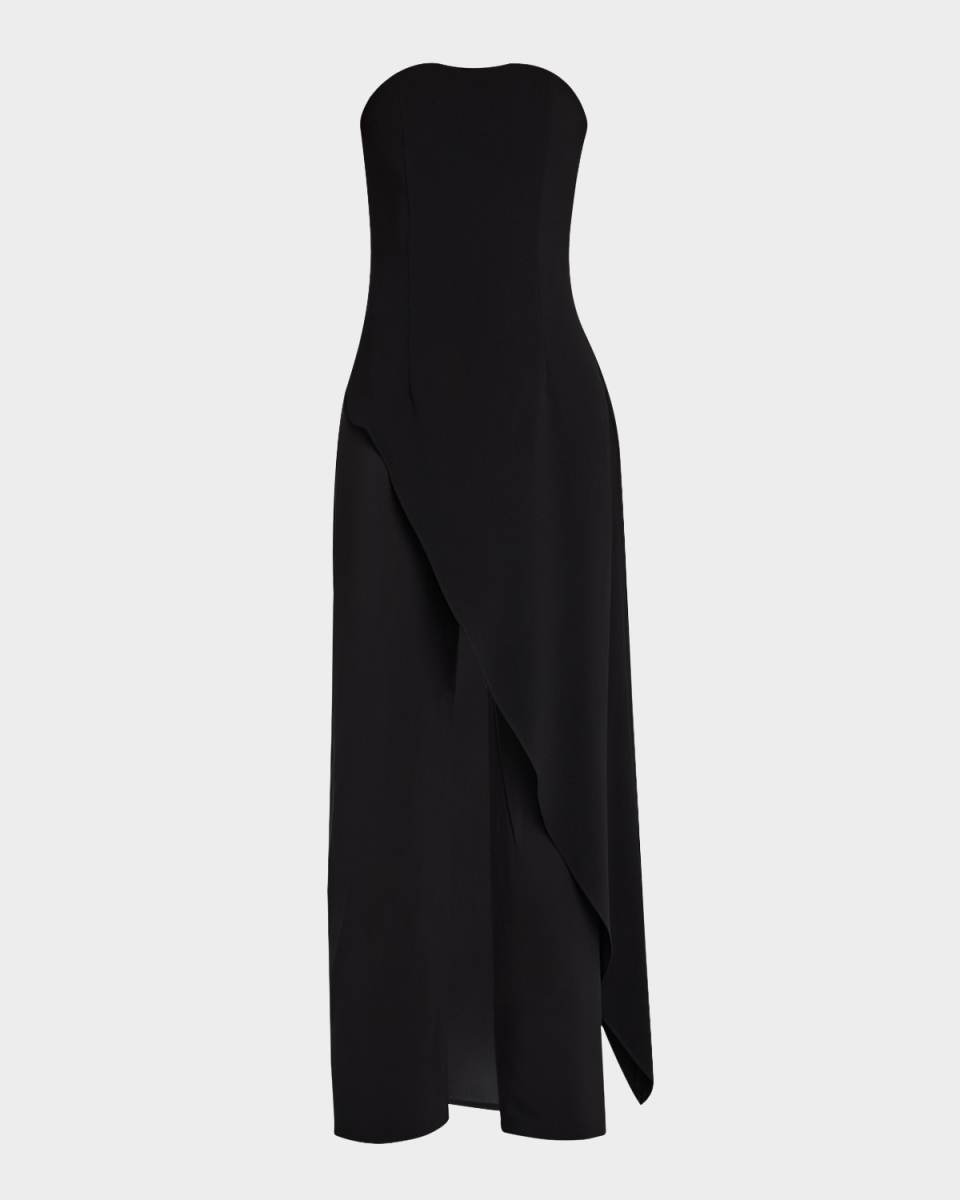 Alondra Strapless Asymmetric Jumpsuit