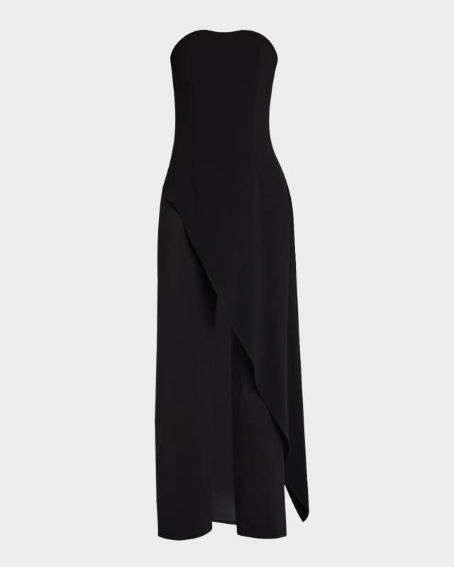 Alondra Strapless Asymmetric Jumpsuit
