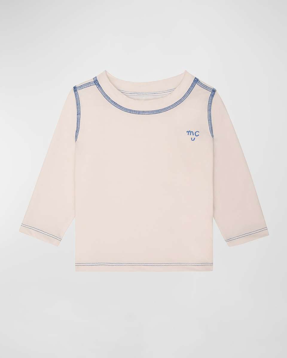 Boy's Rashguard Swim Top, Size 2-8