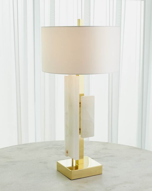 Posh Block Table Lamp