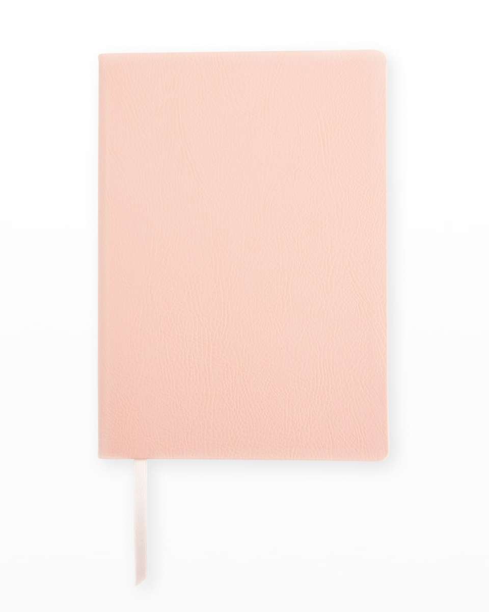 Monogrammed Leather Bound Executive Notebook