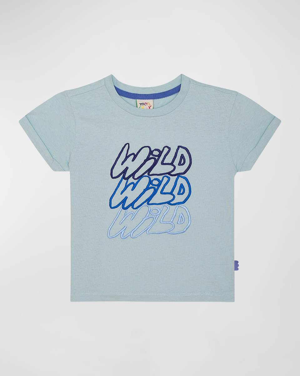 Boy's Wild Graphic-Print Short-Sleeve Cotton T-Shirt, Size 2-8