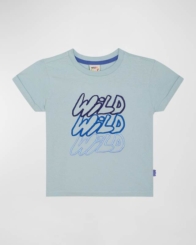 Boy's Wild Graphic-Print Short-Sleeve Cotton T-Shirt, Size 2-8