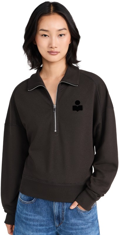 Isabel Marant Étoile Ross Sweatshirt Faded Black