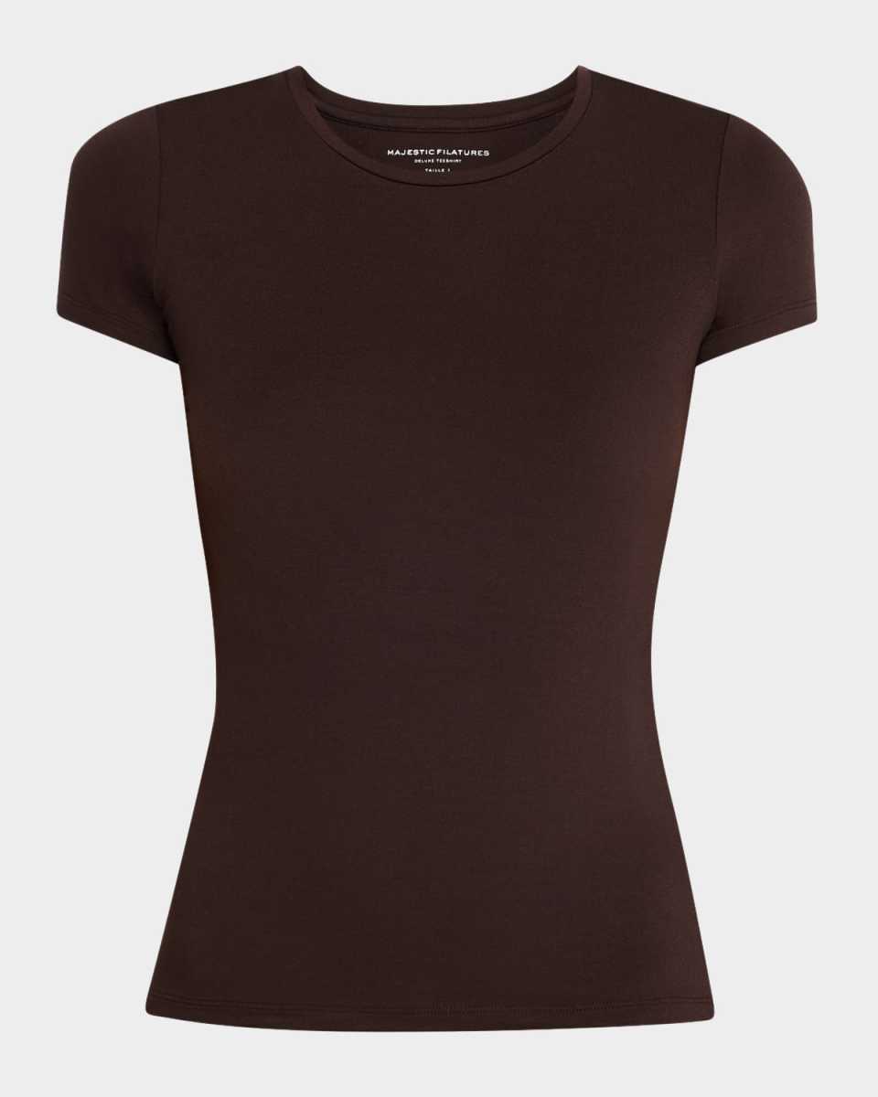 Soft Touch Short-Sleeve Crewneck T-Shirt