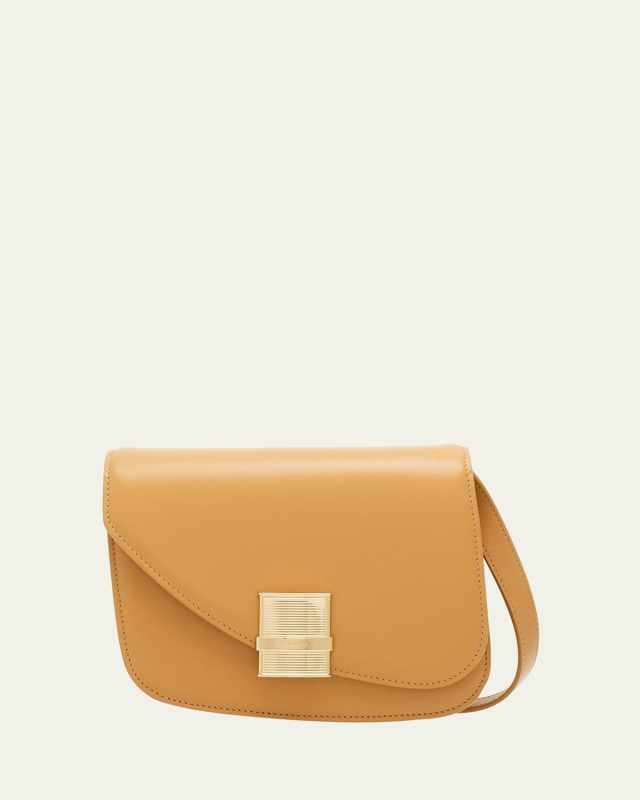 Fiamma Small Leather Crossbody Bag