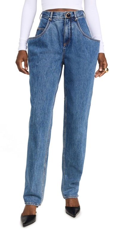 AREA Flare Pocket Jeans Medium Blue