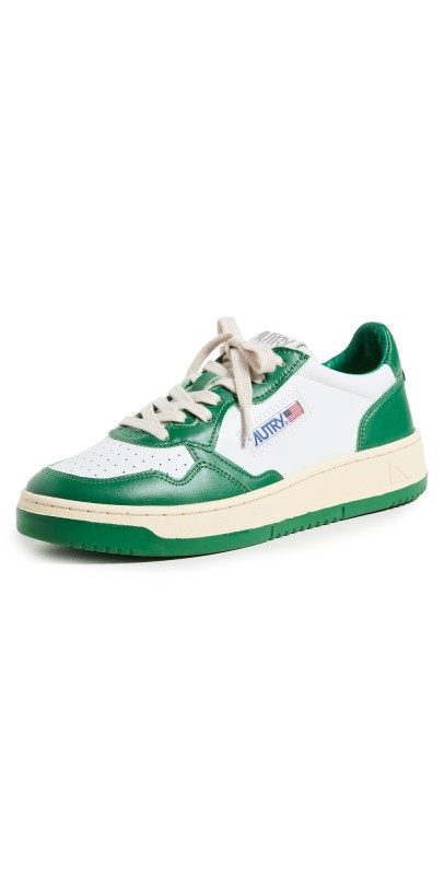 Autry Medalist Sneakers Wht/Green