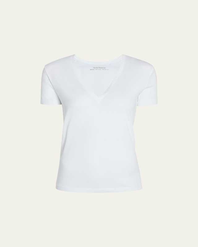Cotton V-Neck T