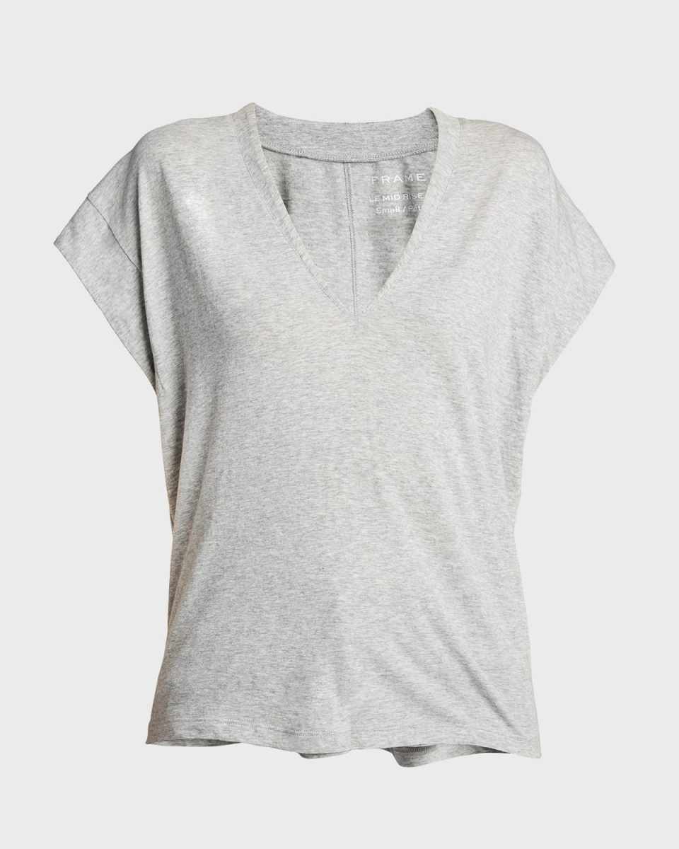 Le Mid Rise V-Neck T