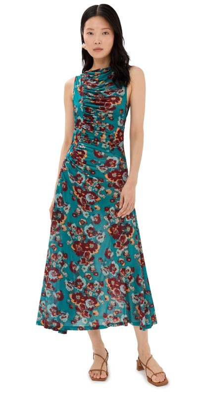 Ulla Johnson Livia Dress Jade Floral