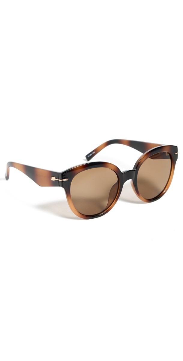 Le Specs Capacious Sunglasses Tort