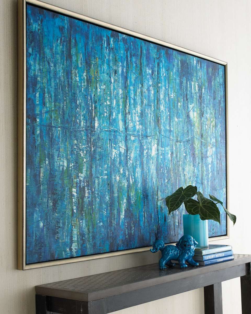 "Blue Jinlu" Original Painting