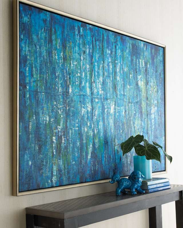 "Blue Jinlu" Original Painting
